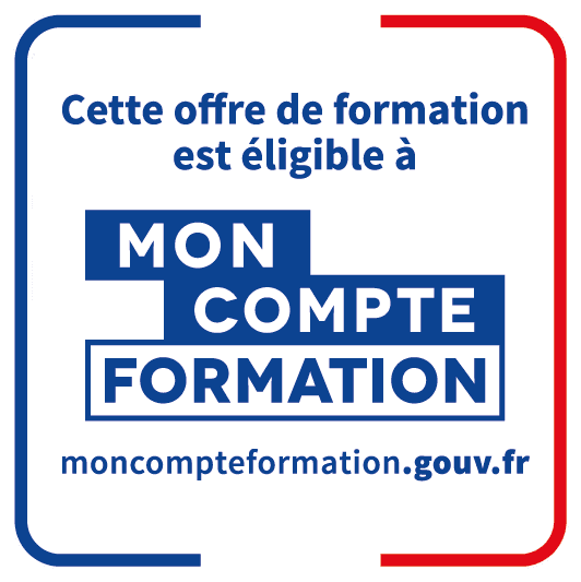 Nos cours et stages de formation sont éligibles au CPF et sont présents sur Mon Compte Formation.