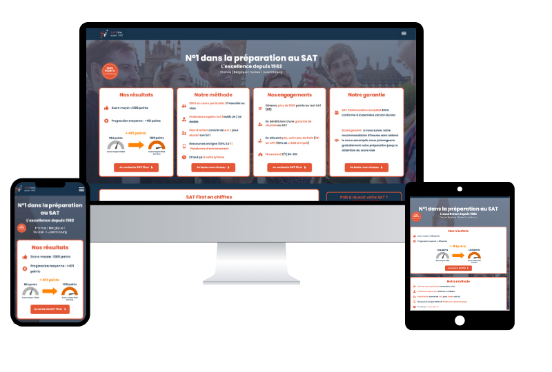 Préparation au SAT - SAT First - Test SAT