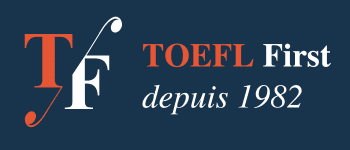 Logo TOEFL First, préparation TOEFL n°1